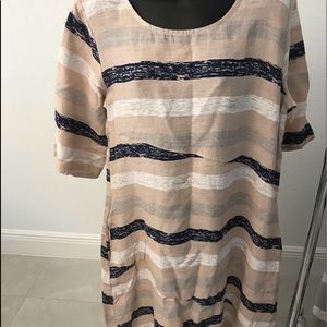 Dress/ linen ready for spring new with tags